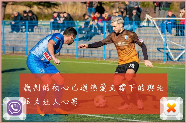 裁判的初心已逝热爱支撑下的舆论压力让人心寒